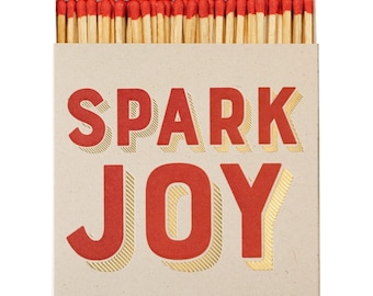 Square Matchbox - Archivist Gallery | Spark Joy - Luxury Matches for Candles & Gifts