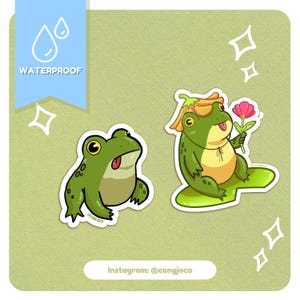Stickers Grenouille
