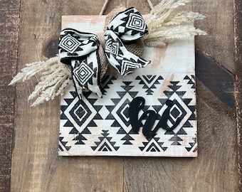 Aztec Front Door Decor Hi Front Door Wreath| Front Door Decor| Housewarming Gift| Year Round Wreath| Western Decor