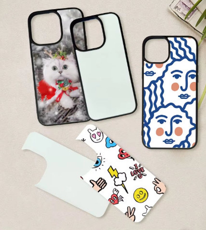 Skin per telefono con foto personalizzata Cover posteriore con immagine personalizzata per smartphone immagine 1