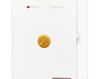 Make a Wish Greeting Card With Envelope | For Birthday Wishes, Holidays, Any Occasions