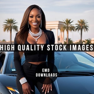 Melanin Stock Photos, Luxury AI Images, High Quality Stock Photos, Aesthetic Black Girls, Model, African American, Stock Model Images, Flyer