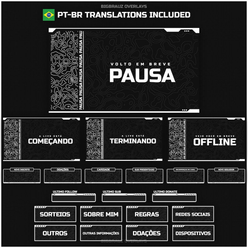 PT-BR STREAM OVERLAYS