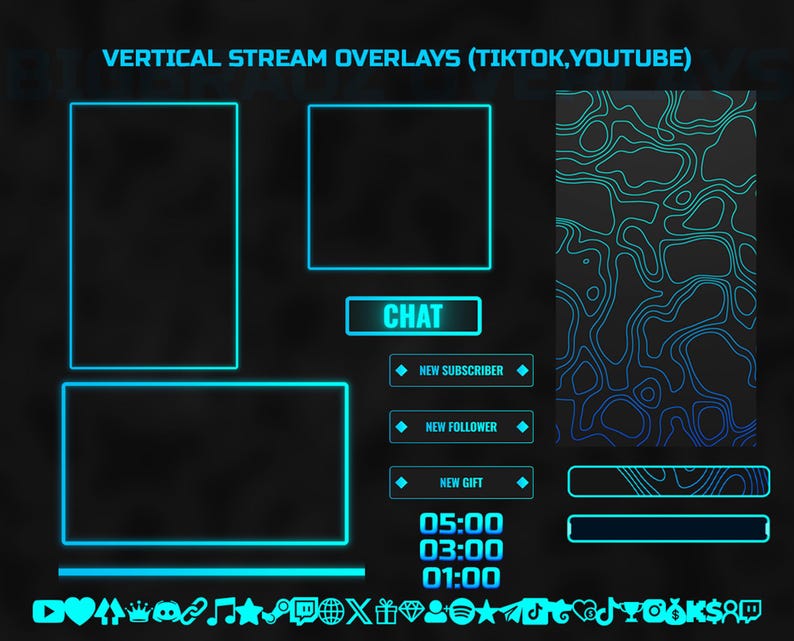 VERTICAL STREAM OVERLAYS