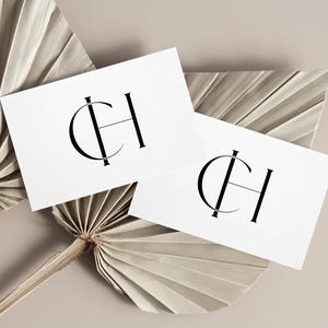 MONOGRAM HC#1｜MEN and WOMEN Monogram Hc - Etsy