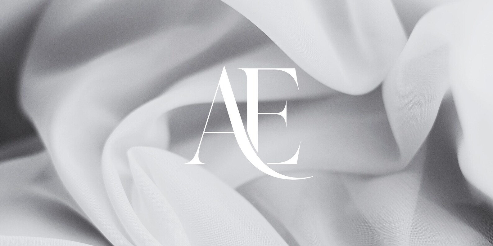 A&E Initials Wedding Monogram Logo: Modern Minimalist Couples Design ...