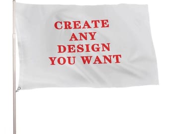 Custom flag, Personalized Flag, Design Your Own Flag,Garden Flag, House Flag, Patio Flag, Car Flag,Party Flag, Anniversary Flag,Yard Sign