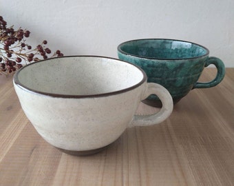 Japanese Minoyaki bowls | Soup bowls | Blue | bowl | Set of ２ |240509-0147