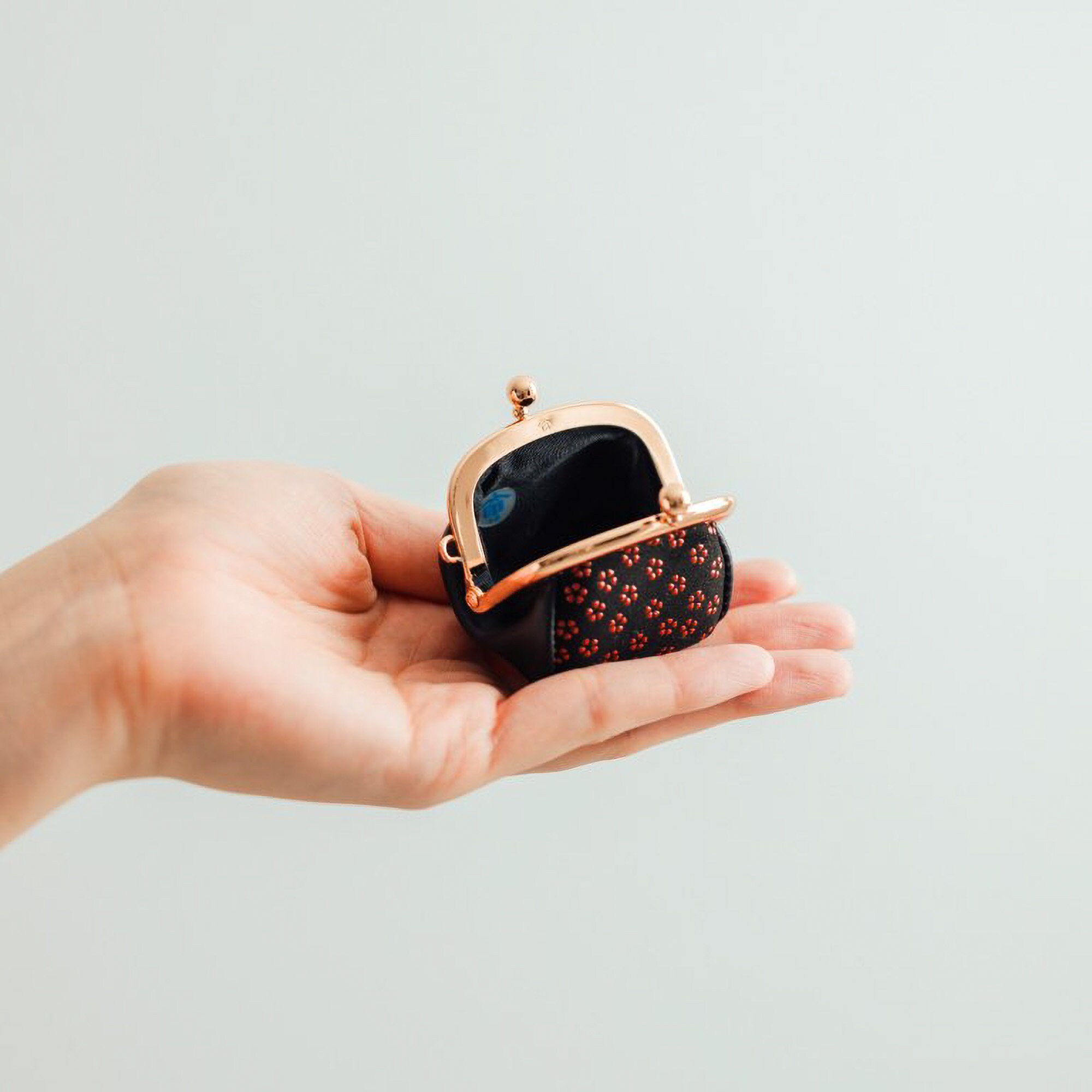 Ryu メッシュグランドジップ財布 CHOCO Japanese INDEN, Lacquer X Deerskin | Urushi, Coin Purse With
