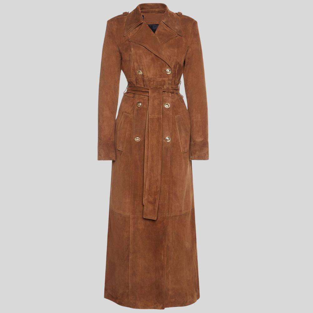 Long Suede Coat Etsy Canada