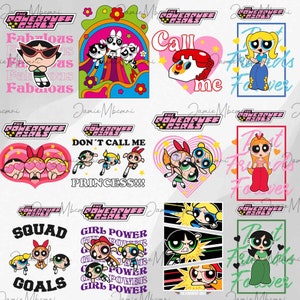 10+ Powerpuff Girls Nur Png, Powerpuff Png Bundle, Powerpuff Girls Png, Powerpuff Girl Dateien, Die Powerpuff Girls Png, Car_toon Designs Png