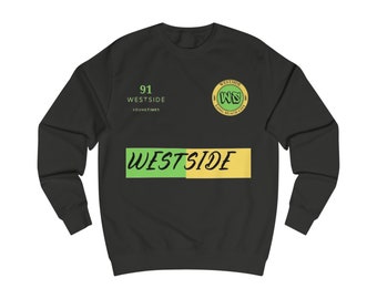 Westside YG Sweatshirt/Herren-Damen-Modell/4 Farben zur Auswahl/Hip-Hop-Sweatshirt/Retro-Pullover/90er-Jahre-Hip-Hop-Geschenk/Urban Culture