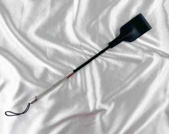 Spanking Paddle,Floral Paddle Spanking,Spanking Paddle with  Cane, Leather Riding Crop,BDSM Impact Play PaddleKinky Toys for Couples
