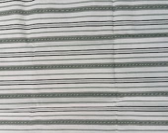 New Fabric Remnant - Schumacher Stripe