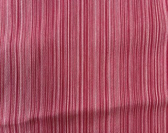 NEW Fabric remnant - Jim Thompson - Woven Stripe - Pink
