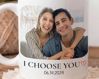 Custom Photo Mug with Text, Personalized Mug, Custom Picture Mug, Photo Mug, Custom Coffee Mug, Birthday Gift