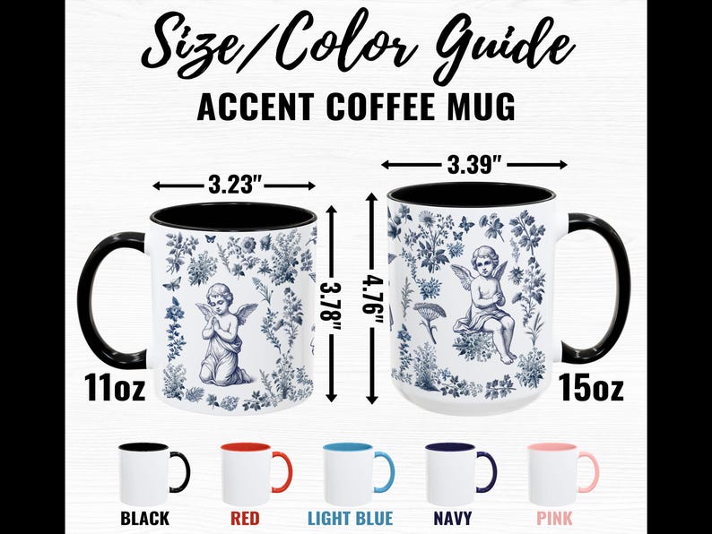 May include: A white ceramic mug with a black handle and the text "But First, Coffee" in a bold, black font. The mug is set against a blurred background, suggesting a cozy setting.