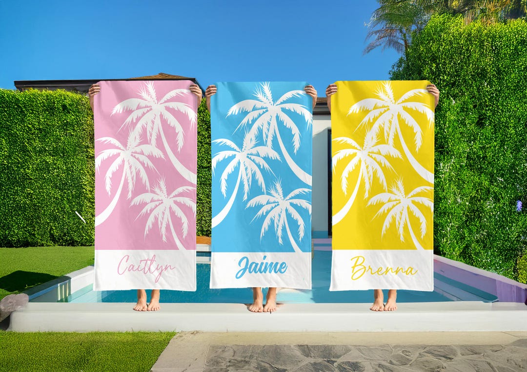 Beach Towel Palm Tree