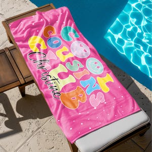 Cousin Crew Beach Towel, Cousins Club Beach Towel, Summer Beach Gift For Cousin, Matching Cousin Trip Gift, Kids Pool Birthday Party Towel