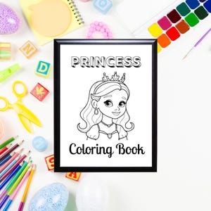 Princess Coloring Book | Magical Princess Designs | Fun Creative Coloring for all | Cute Princess Coloring Pages | Princess Coloring Sheets