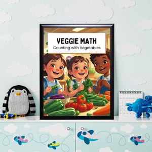 Number Workbook: Early Learning Math Activities (Digital Download)