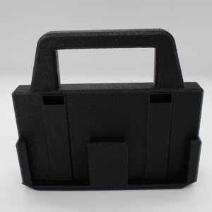4-Slot Battery Caddy Holder Compatible with RIDGID 18V Batteries image 3