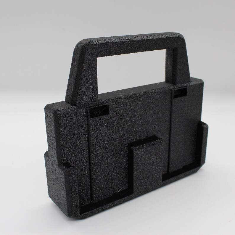 4-Slot Battery Caddy Holder Compatible with RIDGID 18V Batteries image 6