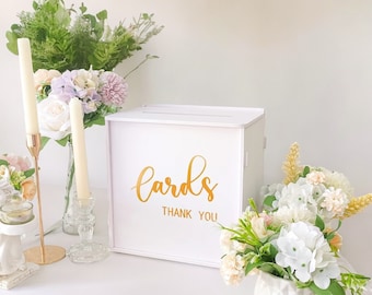 Wedding Card Box | White Wedding Post Box | Wedding Decor | PVC Card Box | Wedding Cards | White Wedding