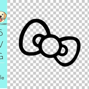 Kitty e i suoi amici si inchinano SVG Cricut File Kawaii Kitty