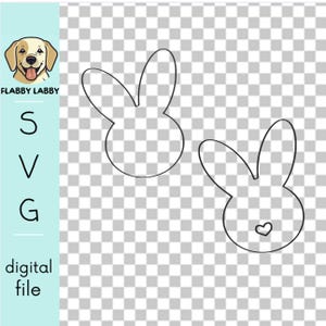 Easter Bunny Earring SVG- Easter Earrings Svg - layered Dangle Earrings - Laser or Cut Files - Easter Bunny Svg - Glowforge Cricut Cut File