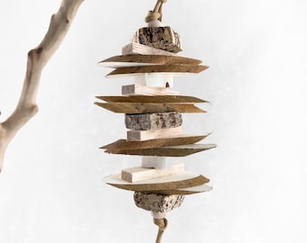 All Natural Sola Wood Bird Toy | Small Parrot Chew Toy | Balsa Bird Toy for Parakeet, Parrotlet, Lovebird | Budgie Toy | Beakstacular