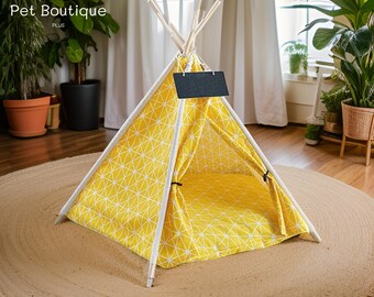 Dog Tent, Cat Tepee, Dog Bed, Cat Tent, Rabbit House, Pet Pillow