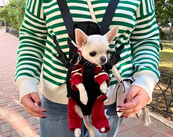 Sac à dos pour chien, écharpe pour chiot, cage de transport pour chat, sac à dos pour chat, voyage pour animal de compagnie