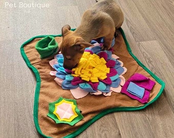 Tapis anti-reniflement, Tapis anti-reniflement pour chiens, Balle anti-reniflement, Tapis anti-reniflement pour chiens, Enrichissement pour chien, Jouets pour cerveau de chien, Mangeoire lente