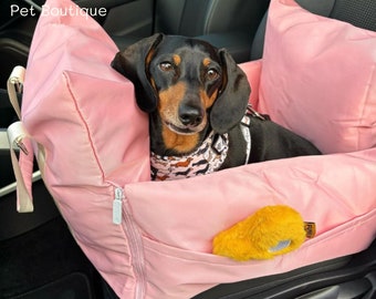 Dog Car Seat, Pet Carrier, Dog Seat Cover, Car Seat Cushion, Dog Seat Belt