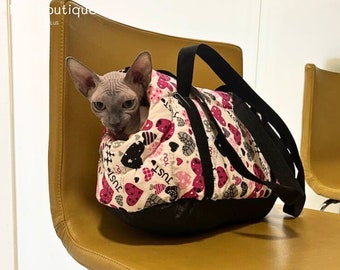 Dog Carrier Bag, Puppy Sling, Cat Carrier, Pet Travel, Dog Car Seat