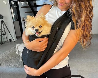 Dog Carrier Bag, Puppy Sling, Cat Carrier, Pet Travel, Dog Car Seat