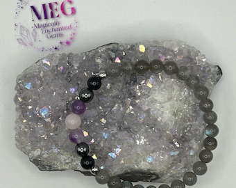 Empath Protection Bracelet with Labradorite – Crystal Jewelry for Energy Shielding & Balance