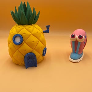 Caja de mazos de la Casa Piña inspirada en Bob Esponja de MTG / Magic the Gathering / EDH / 100 cartas / Fable Forged Workshop