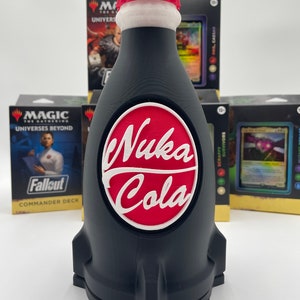 Caja de mazos de Nuka Cola inspirada en Fallout para MTG, 100 cartas, Commander