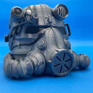 MTG Fallout Power Armor Helmet Inspired Deck Box | EDH | Magic the Gathering | 100 Box | Fable Forged Workshop