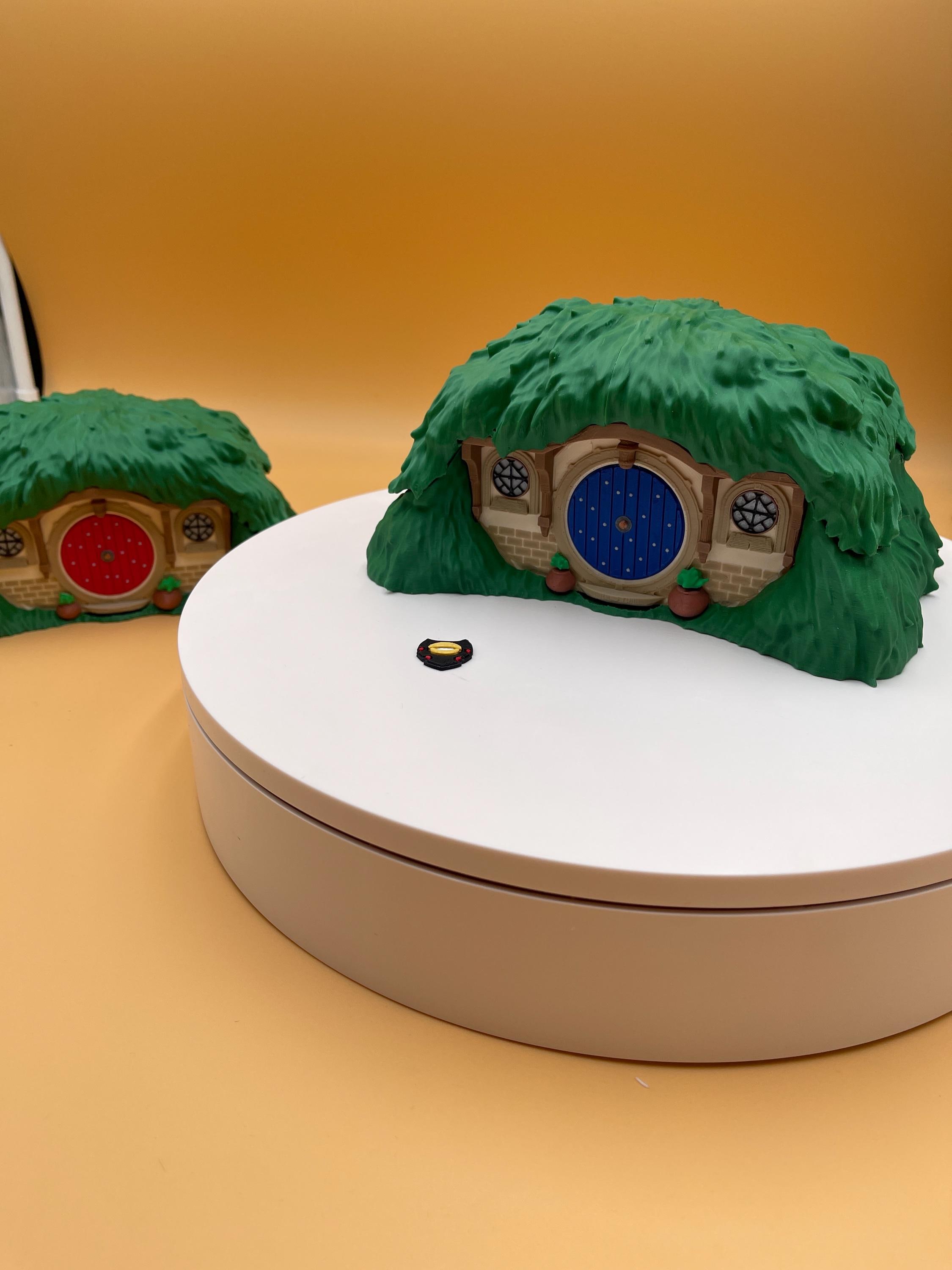 MTG LOTR Hobbit Hole Inspired Deck Box | Magic the Gathering | EDH | 100 Card | Fable Forged Workshop