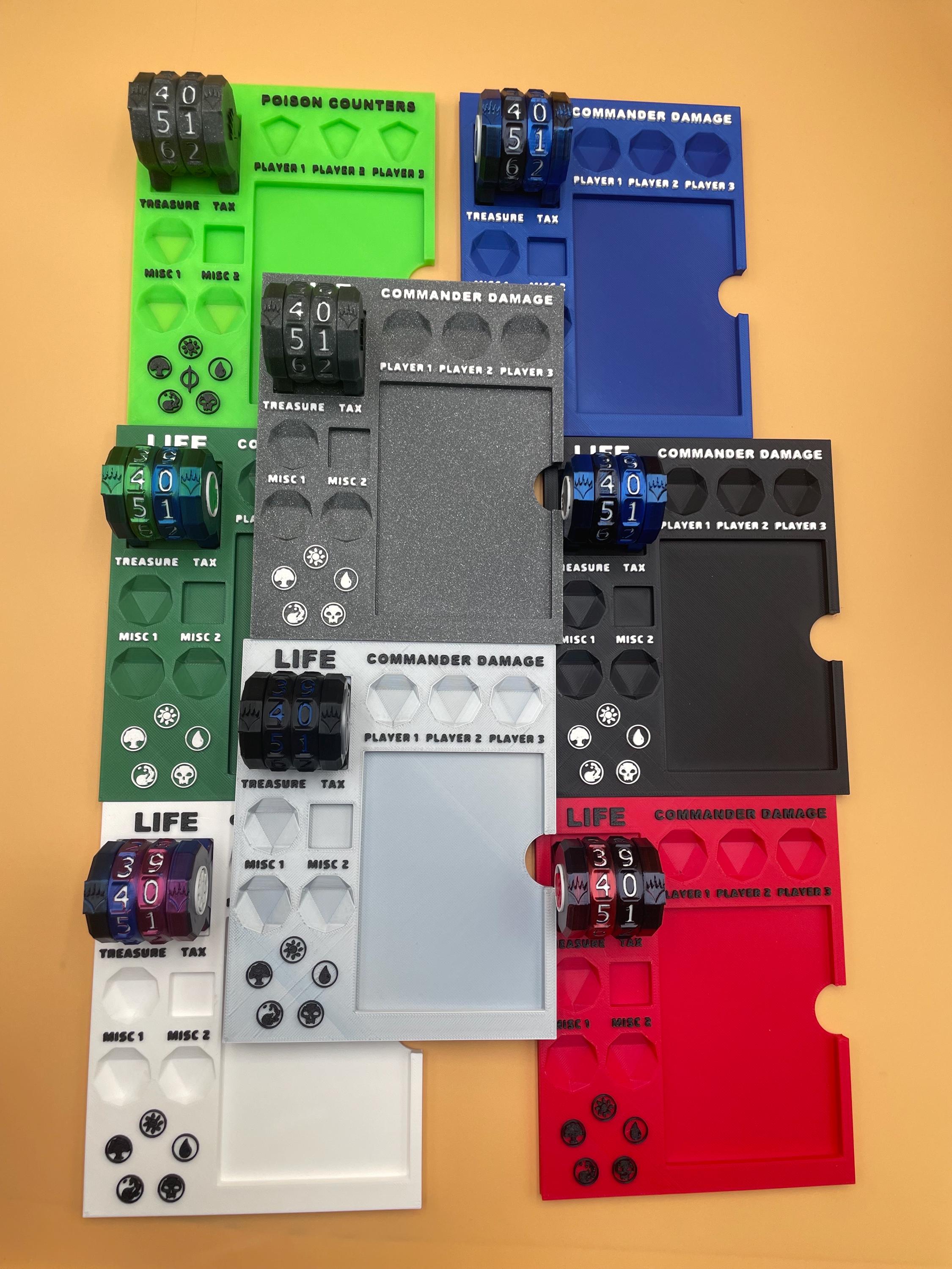 MTG Commander Tray Version 2: 3D Printed Command Zone Organizer - Etsy