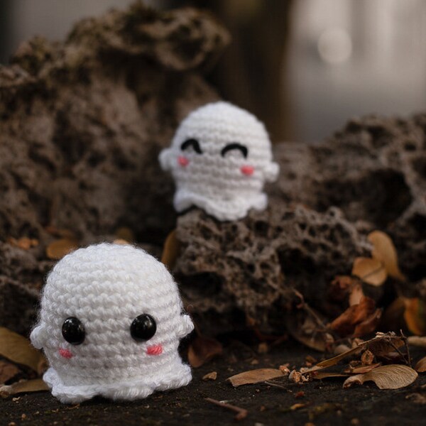 Adorable Crochet Chibi Ghost Pattern