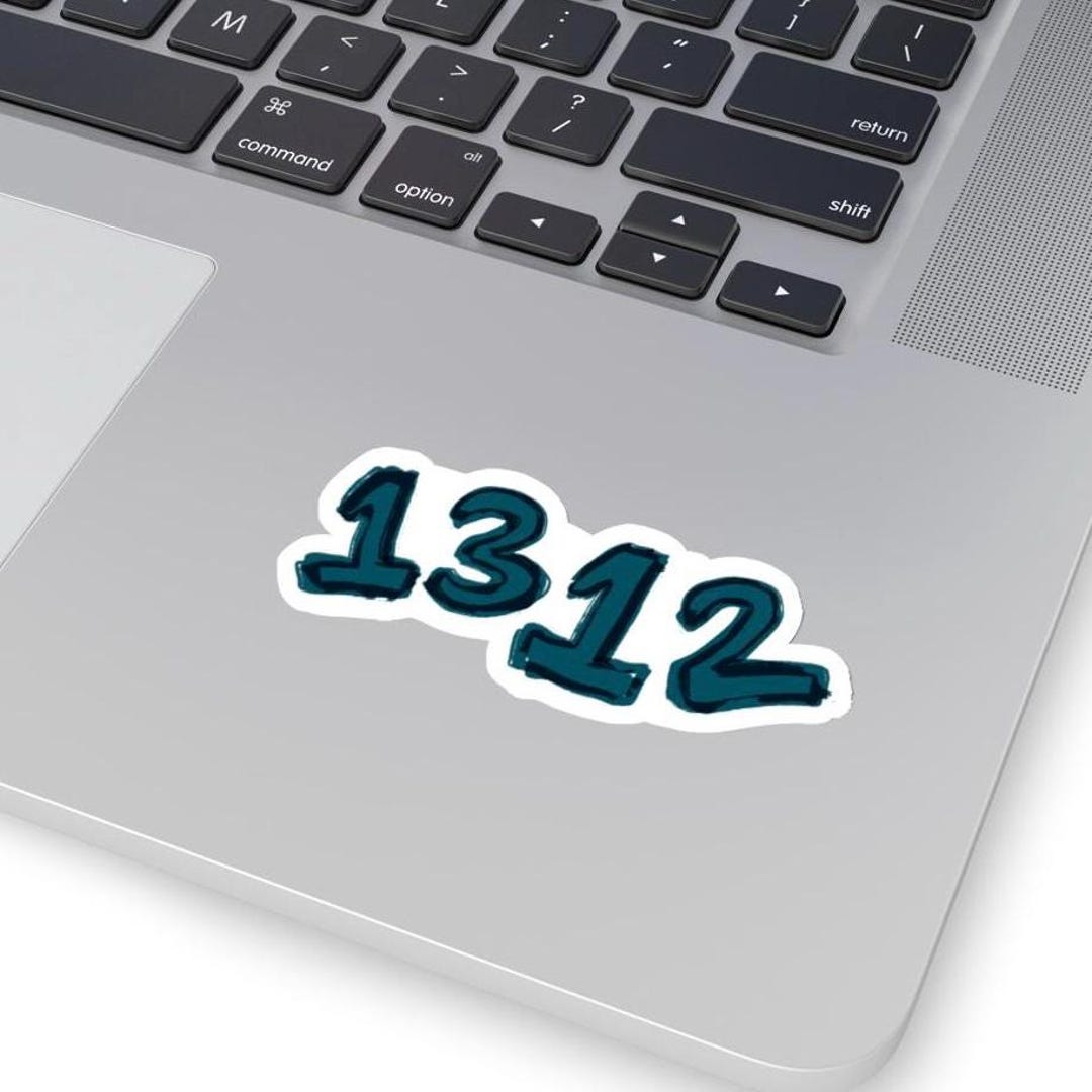 1312 Ink Illustration Vinyl Sticker Subtle ACAB Sticker All Cops Are ...