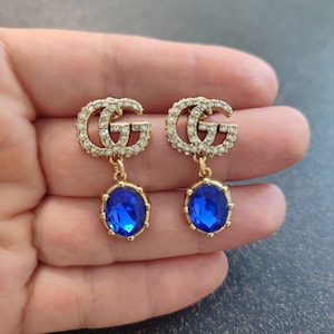 Vintage stylish GG earrings