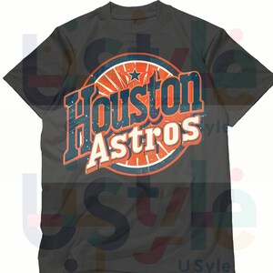 Houston Baseball PNG file Digital Download Baseball Png Groovy Houston Texas T Shirt Design Astros Baseball Png zdjęcie 2