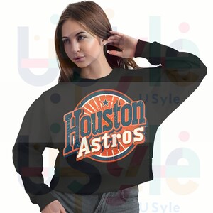 Houston Baseball PNG file Digital Download Baseball Png Groovy Houston Texas T Shirt Design Astros Baseball Png zdjęcie 5