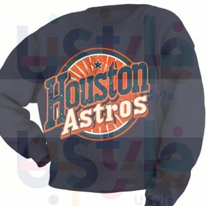 Houston Baseball PNG file Digital Download Baseball Png Groovy Houston Texas T Shirt Design Astros Baseball Png zdjęcie 4