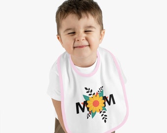 MOM - WOW - Baby Jersey Bib